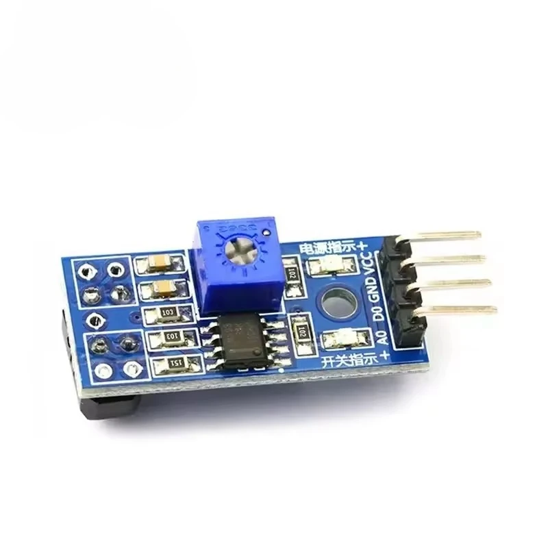 Sensor TCRT5000 Infrared Reflective – IR Photoelectric Switch for Line Tracking, Obstacle Avoidance Module (Arduino-Compatible)