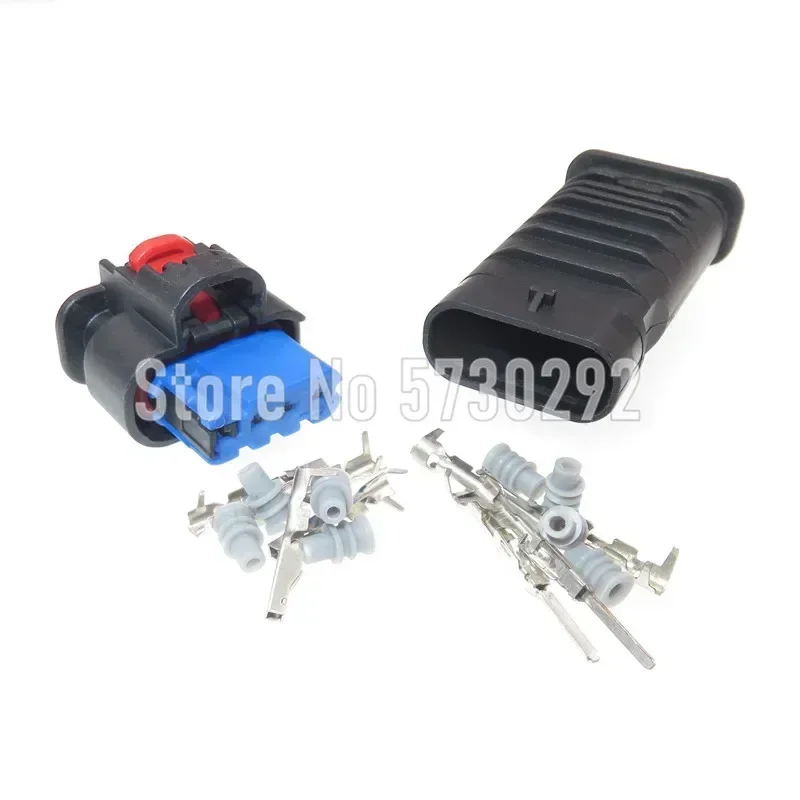 4P Automobile Parts Car Waterproof Connector Electric Wiring Harness Socket 1-2203773-1 1-2296696-1