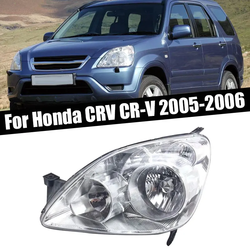 Auto Exterior Accessories Headlight For Honda CRV CR-V 2005 2006 Fornt Headlight Signal Lamp Car Light Housing Without Bulbs