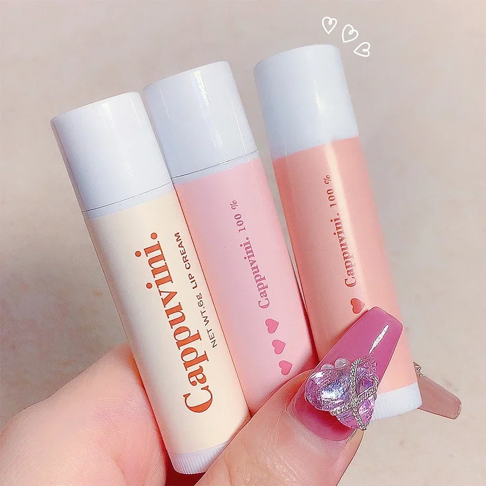 Colored Lip Balm Set Moisturizing Waterproof Lip Tint Lasting Lipstick Jelly Mirror Solid Lip Gloss Lips Makeup Cosmetic 1/3PCS