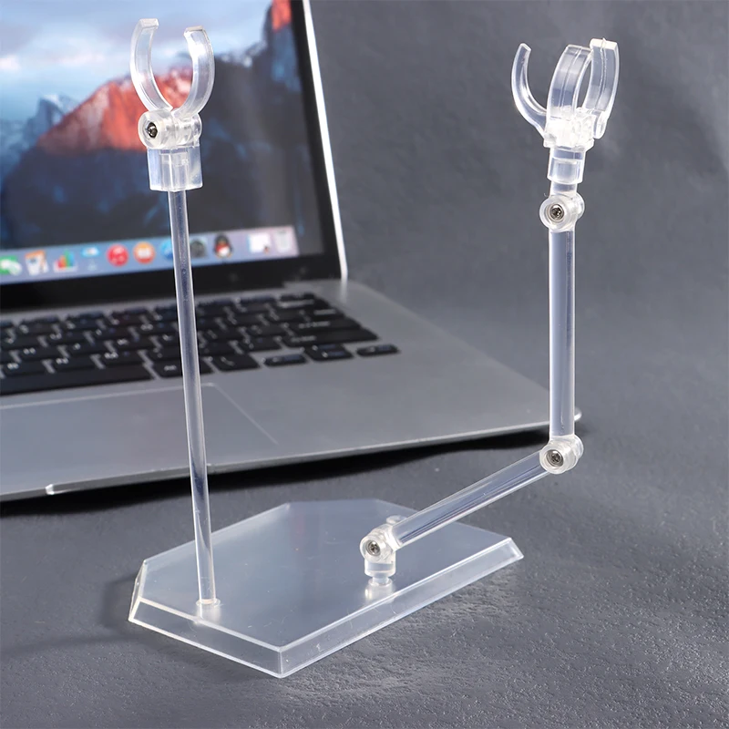 1Set Action Figure Base Suitable Display Holder Bracket Anime Doll Model Transparent Support Stand