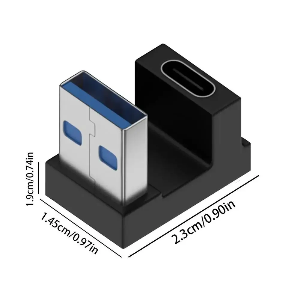 Usb A Male To Type-C Female Adapter Usb3.1 Gen 2 Converter 10gbps Data Transmission Adapter For Phones Computers