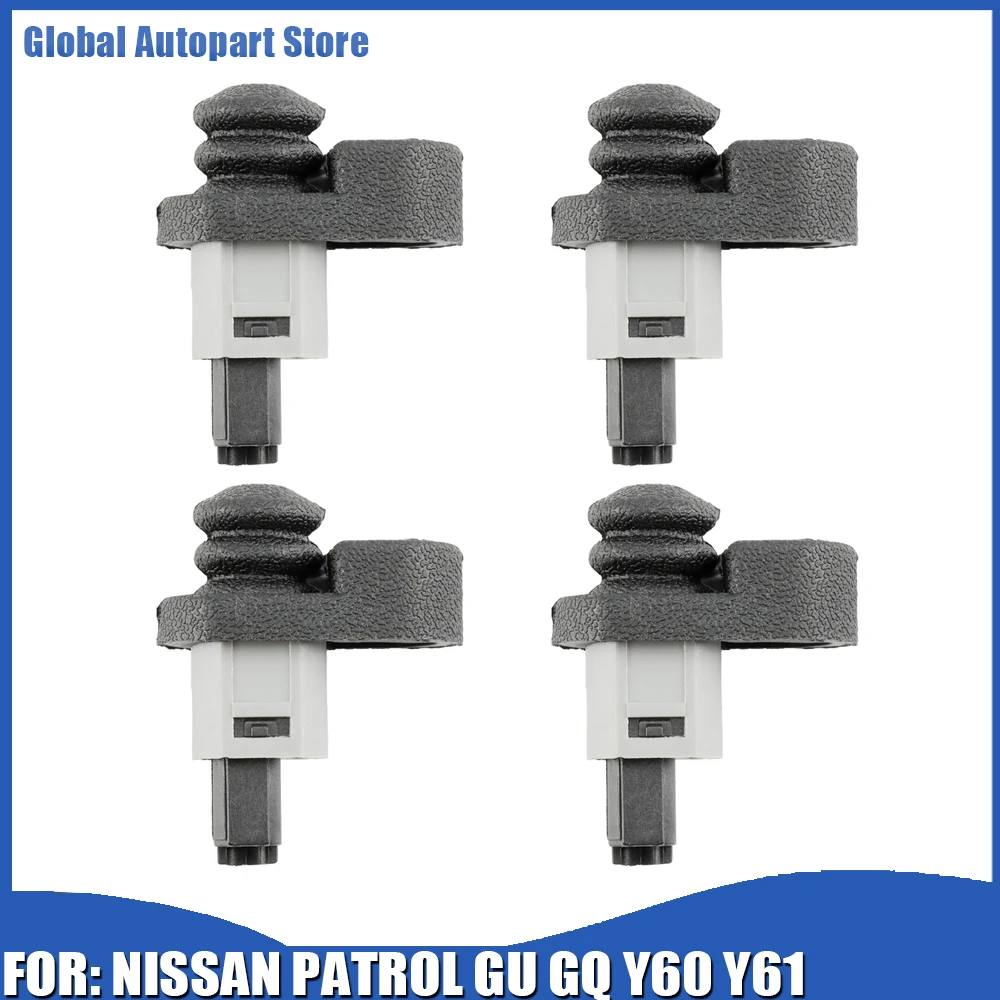 25360-10V00 4Pcs Black Door Light Switch One Pin For Nissan Pickup Patrol GU GQ Y60 Y61