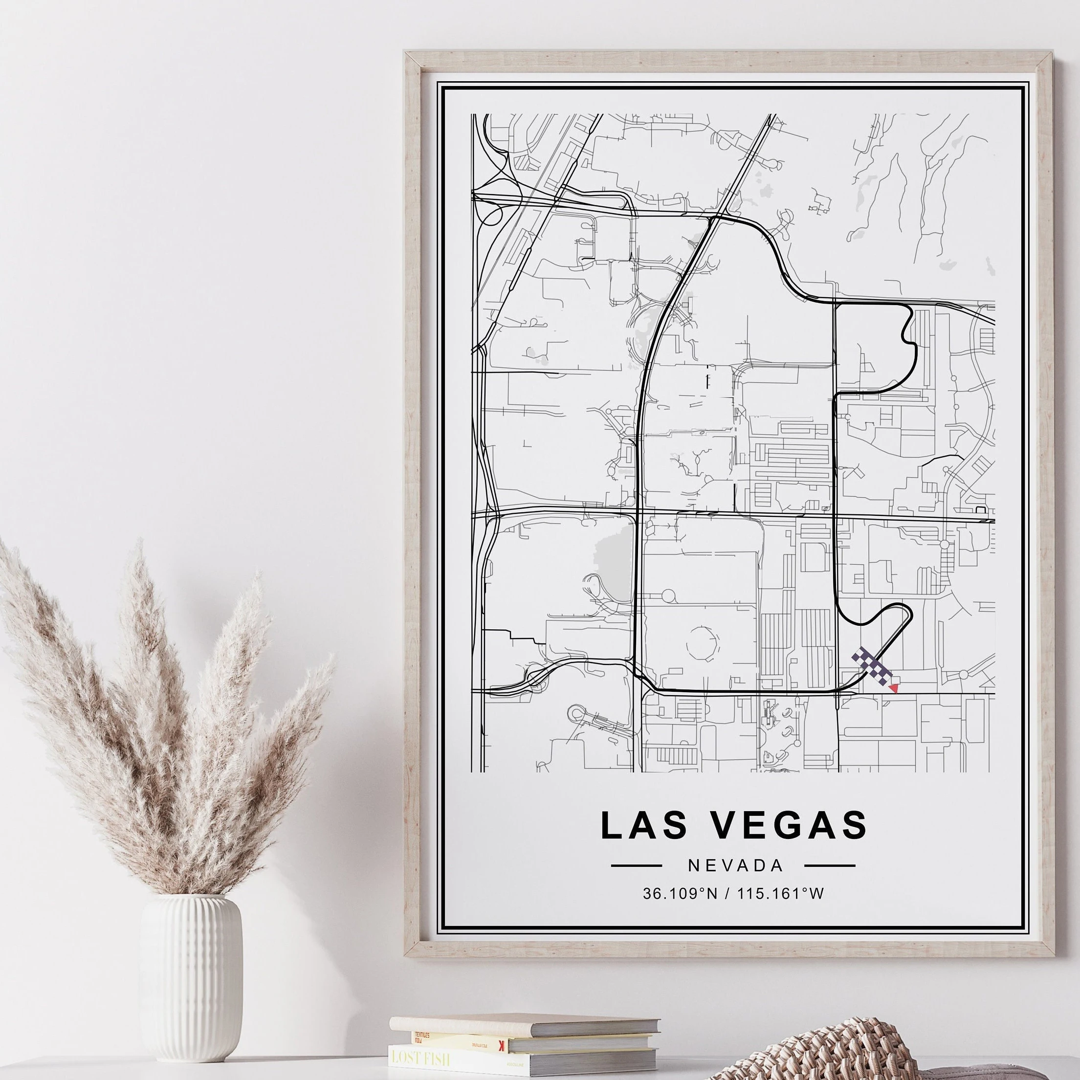 الفورمولا 1 لاس فيغاس الدوائر الملصقات قماش اللوحة الرياضة يطبع جدار الفن صور لغرفة المعيشة ديكور المنزل بدون إطار