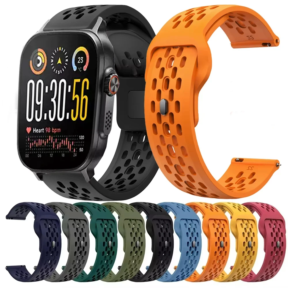 Bracelet de rechange en Silicone pour montre Realme 5, 22mm, pour montre Realme S2/S SPro/2 2Pro/3 3 Pro