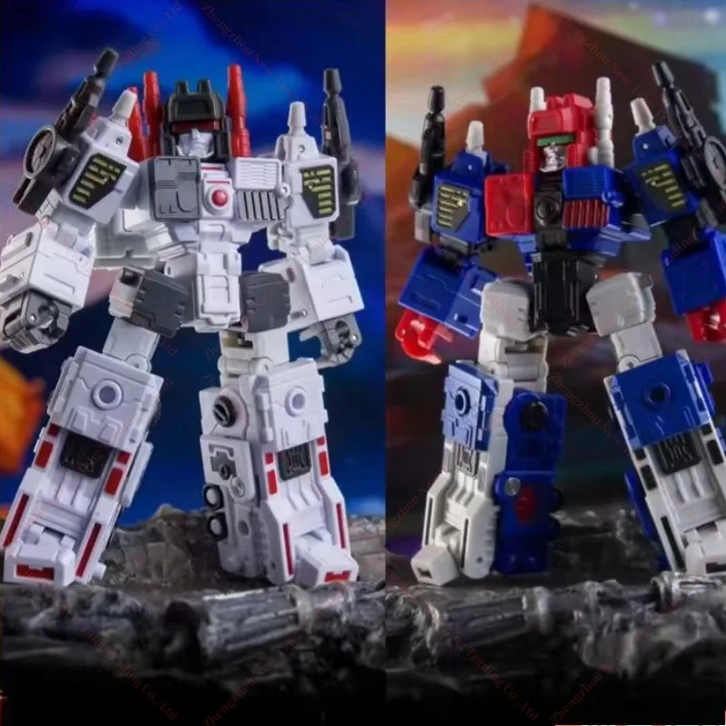 

[IN STOCK] Transformation Dr.Wu DW-E54 DWE54 DW-E54B IRON FORTRESS Metroplex Mini Action Figure