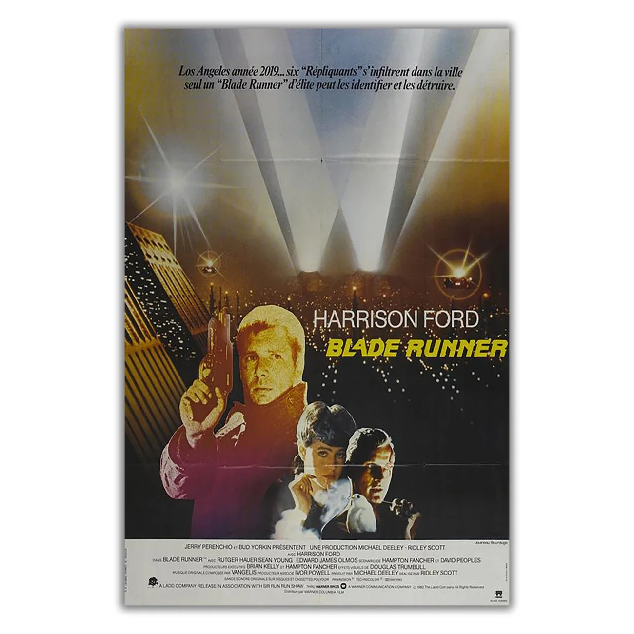 WM3330 Blade Runner  Classic Movie HD Silk Fabric Poster Art Decor Indoor Painting Gift