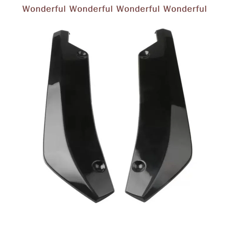 Carbon Fiber Universal Car Rear Bumper Lip Diffuser Winglet Provides Sporty Look and Anti Collision for Sedan