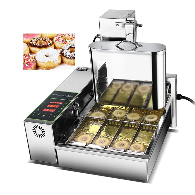 Electric 110V 220V 4 Row Commercial Donut Machine Mini Donut Machine