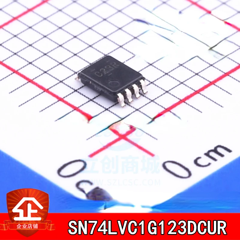 

5pcs Original brand new SN74LVC1G123DCUR Screen printing:C23R Monostable multivibrator VSSOP-8 SN74LVC1G123DCUR VSSOP8