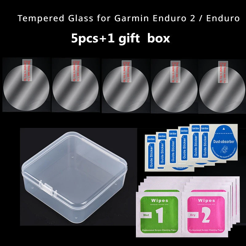 Protecteurs d'écran de protection pour Garmin, Endflats 2, Endflats, Films hydrogel souples, Verre Guatemala, 5 paquets