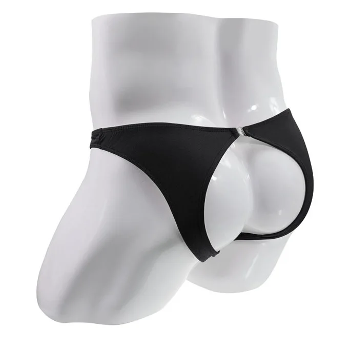 مفتوح الأرداف موجز للرجال المثيرة الظهر جوفاء الملابس الداخلية مثليون جنسيا مثير U محدب الحقيبة السروال الراحة حزام رياضي أوم الاباحية Tangas