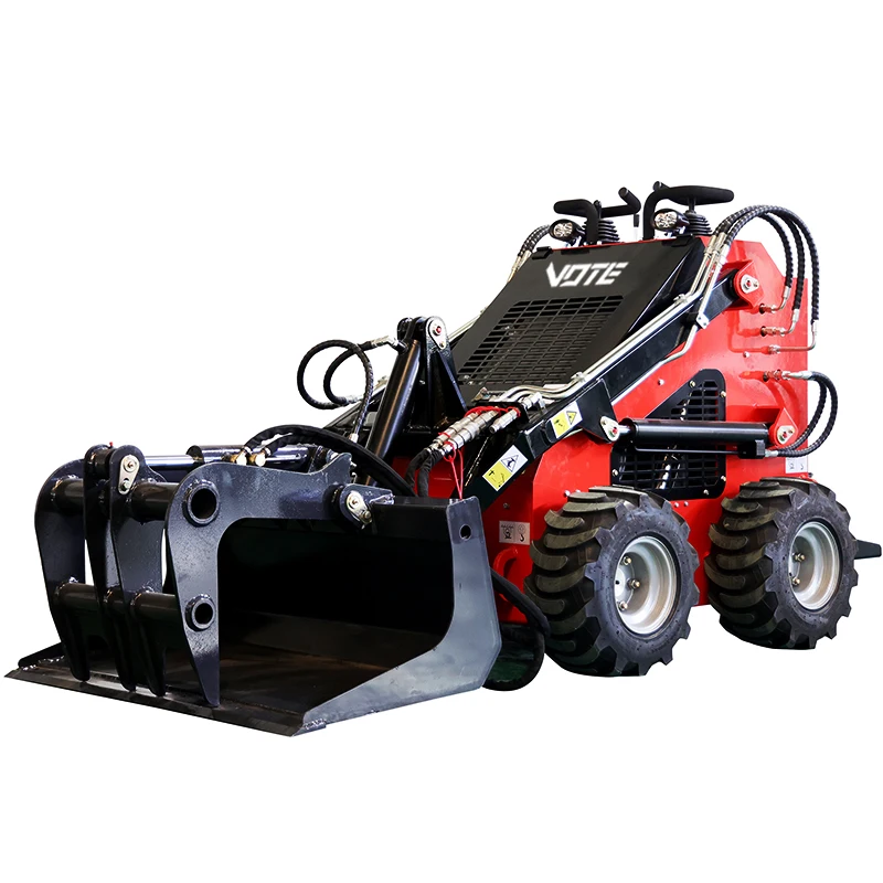 

280kg 350kg 400kg 500kg Multifunctional Machinery Mini Skid Steer Loader Log Grapple customized