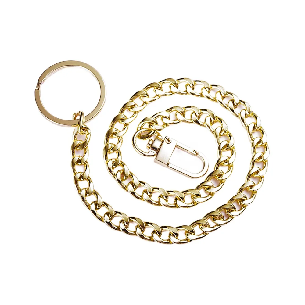 موضة 40 سنتيمتر الشرير الهيب هوب سلسلة سبائك معدنية Y2K السراويل الخصر سلسلة Harajuku سلسلة بانت معدنية للنساء رجل #1