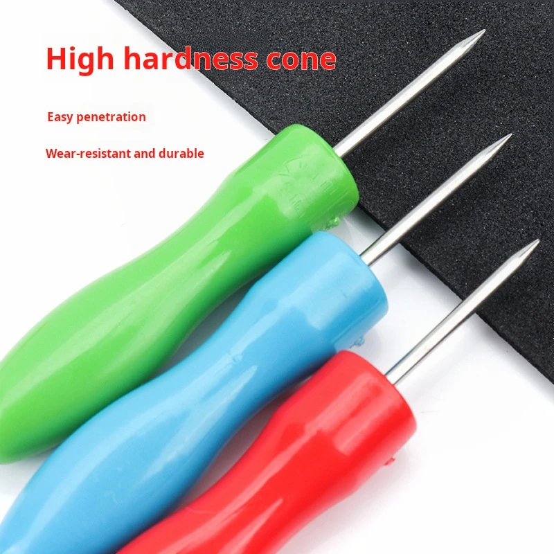 Colorful Plastic Handle Mini Pick Needle Awl for Eyelash Glue Bottle Plug Caps Opener