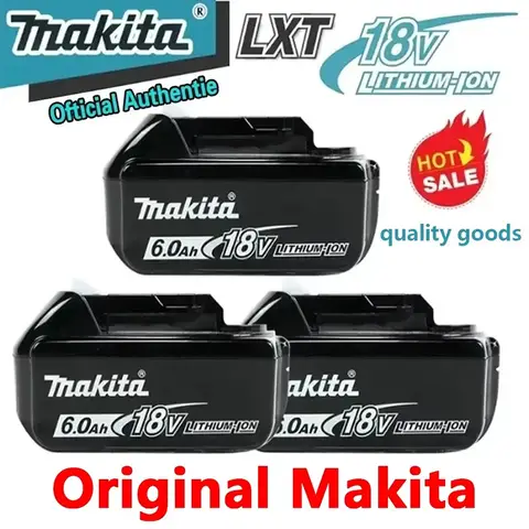 2026 Authentic Makita 9000mAh battery, hot selling 18v tools battery, replaceable DHR202 DJV182 DDF487 DTW700 DGA404 DTD173