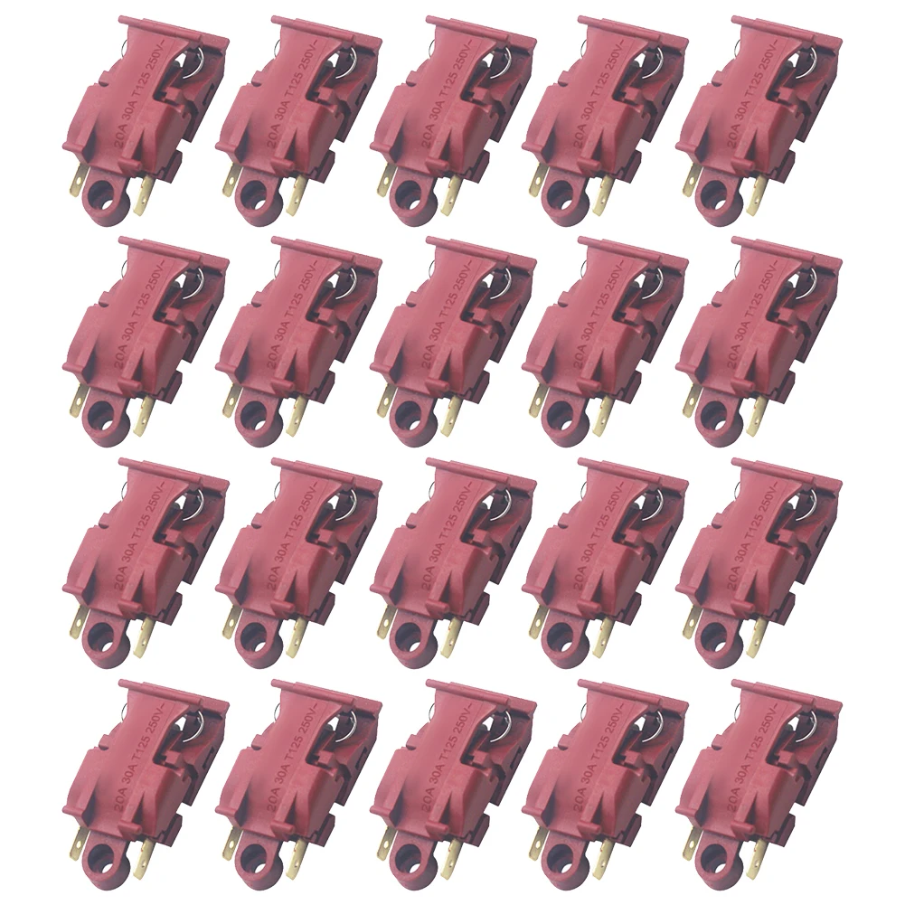 20XElectric Kettle Power Switch 13/30A Kettle Thermostat Pressure Trigger Switch Thermostat Switch For Electric Kettles