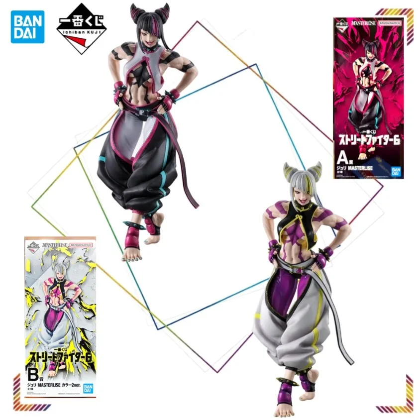 

BANDAI Ichiban Kuji Street Fighter 6 Han Juri MASTERLISE Action Figures Han Juri Color 2 Ver. Anime Collection Model Doll Gift
