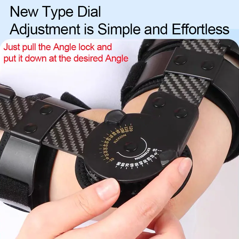 Adjustable Elbow Joint Fixation Brace-Forearm Sling Bracket-Arm Fracture Splint- Upper Limb Rehabilitation Device Protector