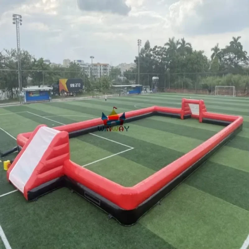 Newly Upgraded High-quality PVC Tarpaulin Giant Custom Inflatable Soap Football Field