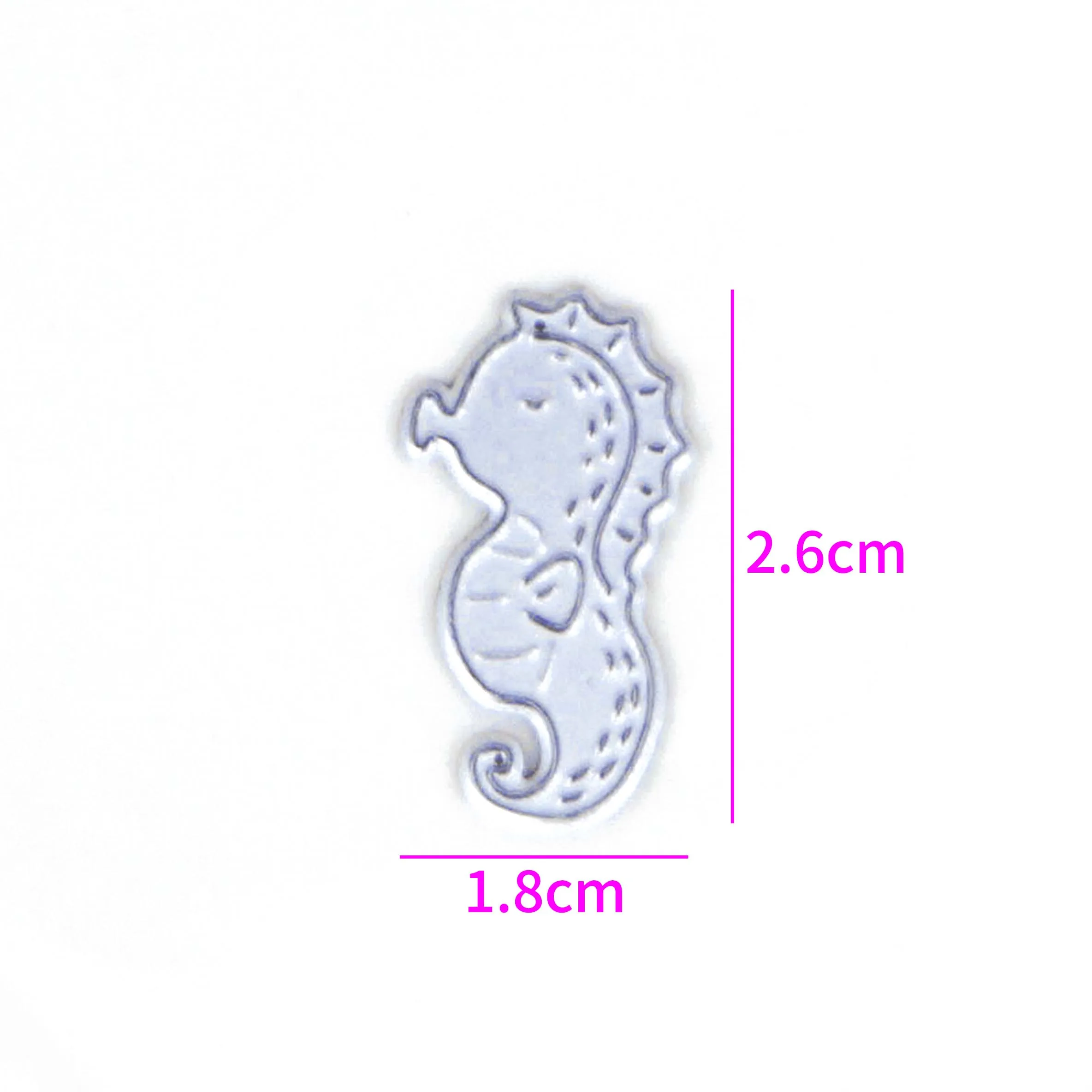 Shark Seahorse Jellyfish Dolphin Metal Cut Dies Stencils for Scrapbooking Photo Album Decorative Embossing DIY Paper Cards Mold