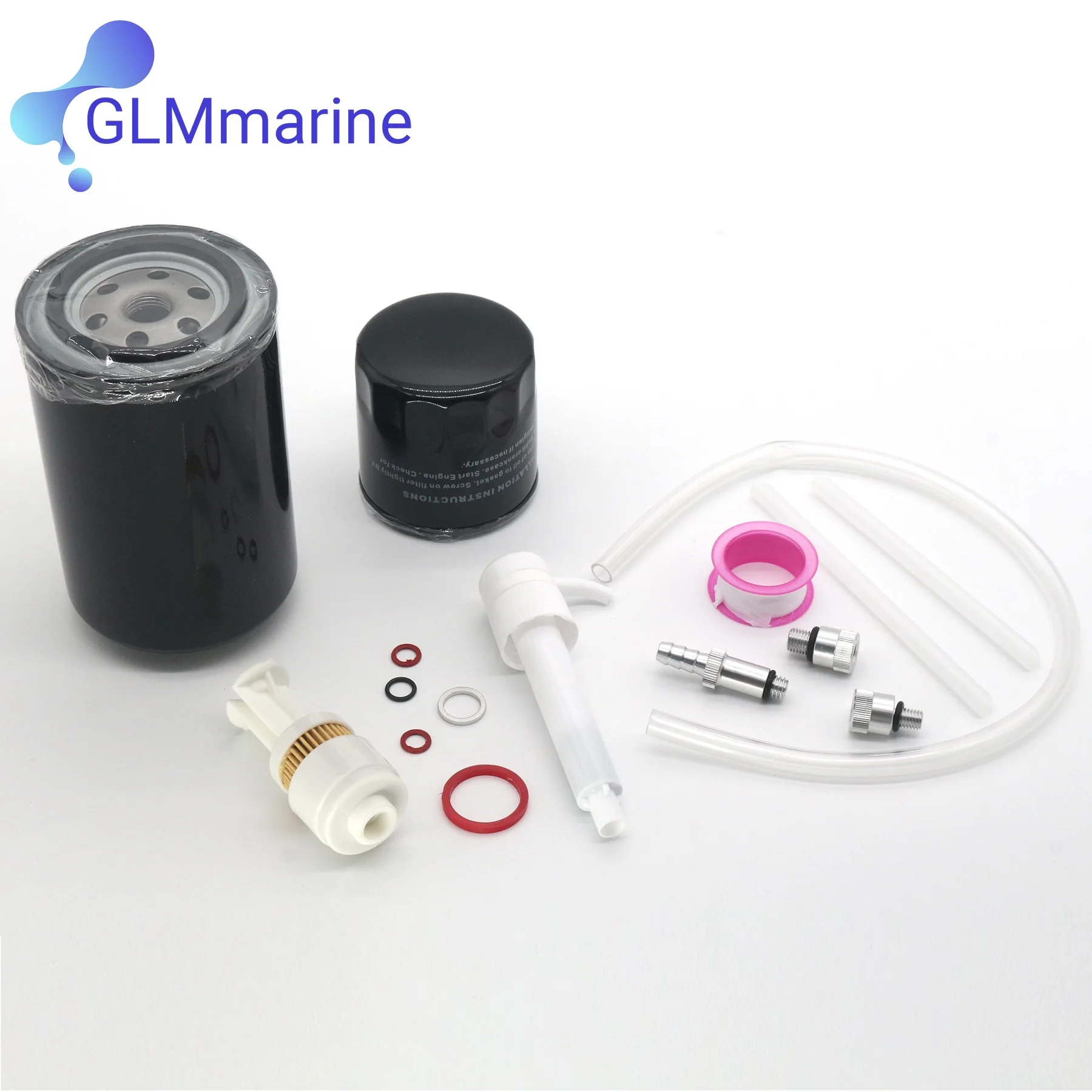 8M0222281 Fits for Yamaha Marine 150HP F150 F150A F150B Motors100 Hour Oil Maintenance Kit 69J-13440-01 MAR-10MEL-00 65L2456300