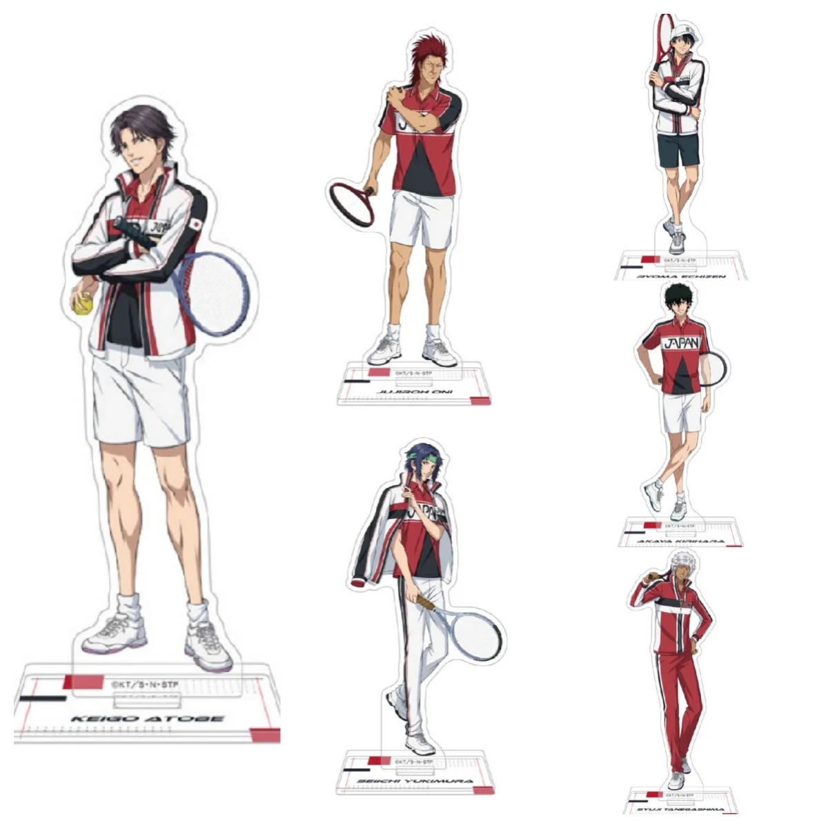 Anime New Prince of Tennis Acrylic Stand Sitting Desk Kao Link Ver.Tezuka Kunimitsu  Ornaments Collectible Tezuka Decorative Toy