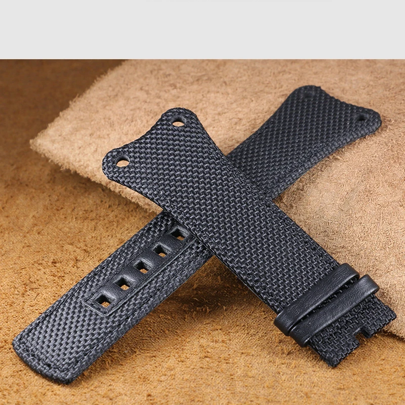 Woven Nylon Watch Strap for Ck4b381b6 | K4b381b3 | K4b384b6 High Density Knitting Canvas Cowhide Leather 30mm Accessories