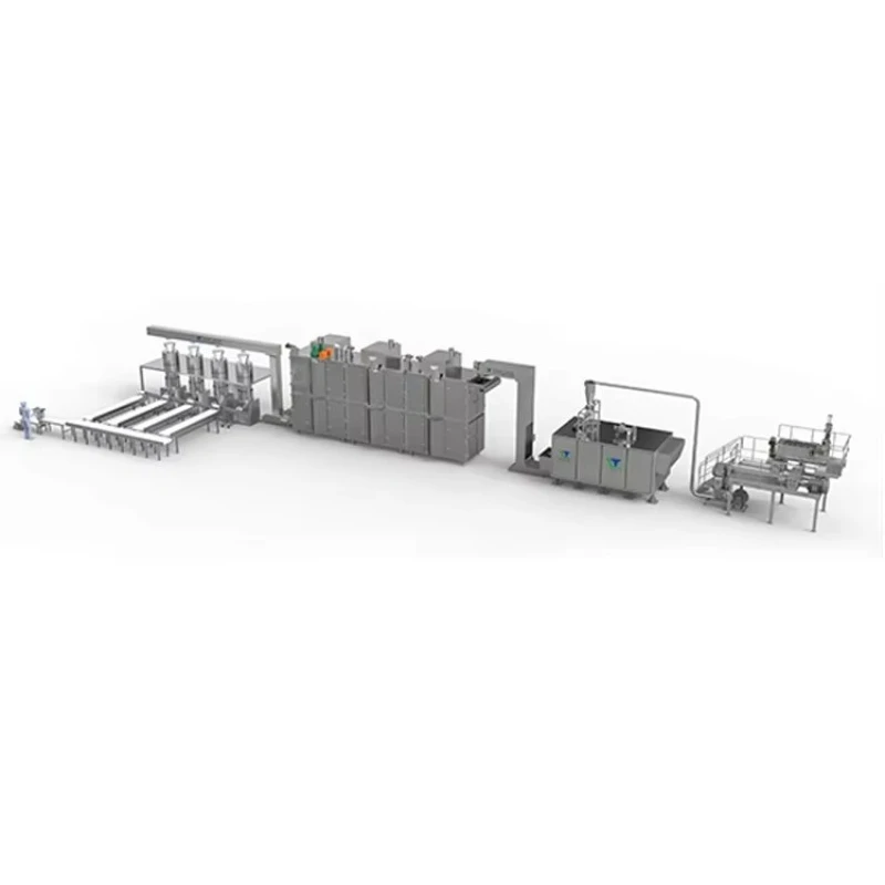 Automatic Stainless Steel Full Set Instant Noodles Making Machine Non-Fried Pasta Core Motor for Instant Noodle Manufacturers