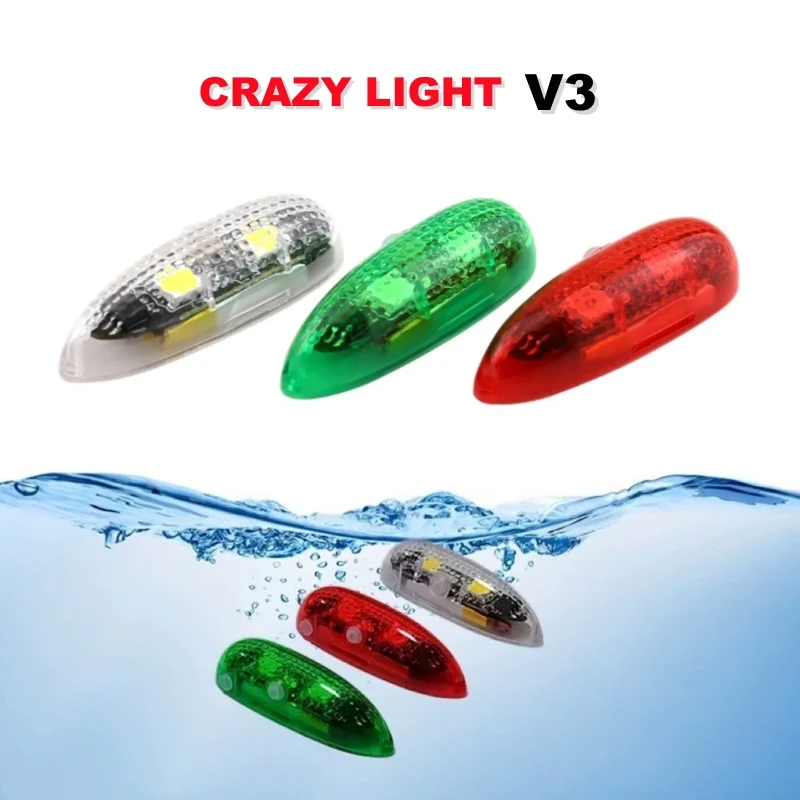 

CRAZY LIGHT V3 Waterproof Wireless Navigation Light 3 modes LED For RC Aircraft Multiaxle Fixed-wing Night Flight Light Parts