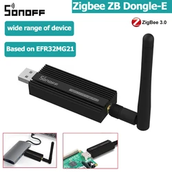 SONOFF-Clé USB universelle ZBDongle-P/E 3.0, passerelle Dongle Plus analyseur, paquet de capture petvia ZHA Zigbee2MQTT