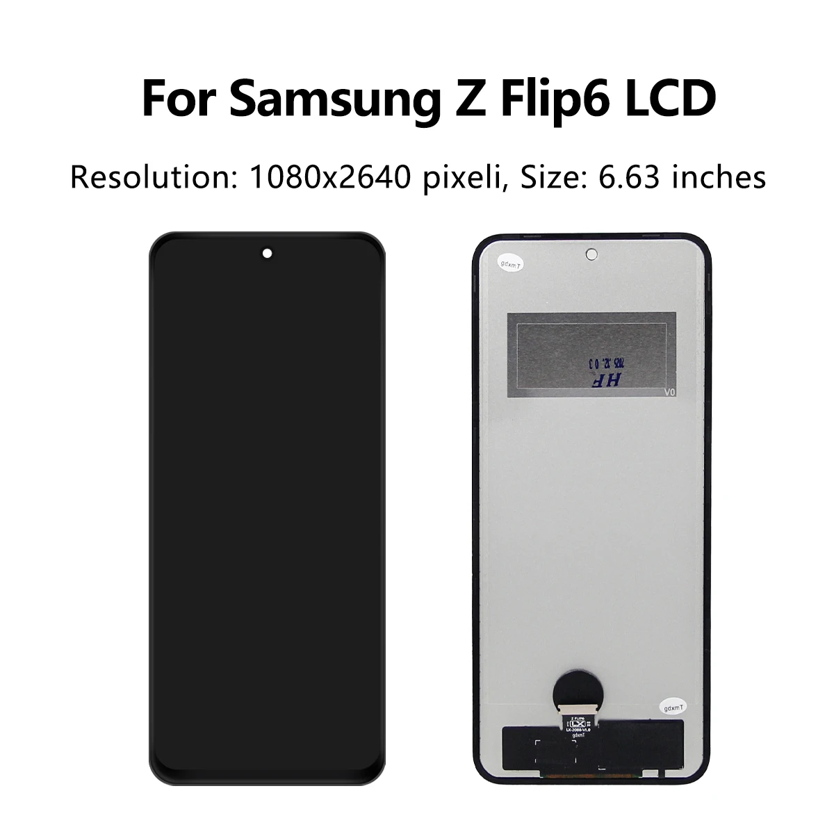 For Samsung Z Flip6 5G SM-F741B F741U F741W F741N Tested For Z
