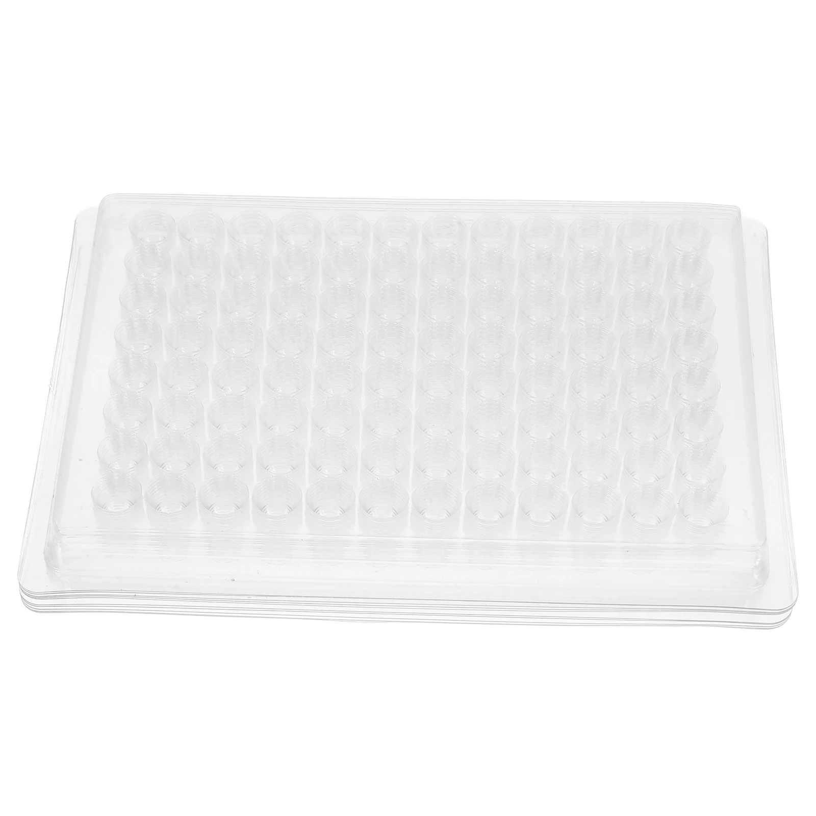 

100 Pcs Blood Clot Plate Reaction Cell Culture Tray for Lab Petri Dishes Science Plates
