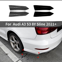For cross-border modification of rear corner spoiler stickers on Audi A3 S3 8Y Sline 2021+ Sedan version Car accessories