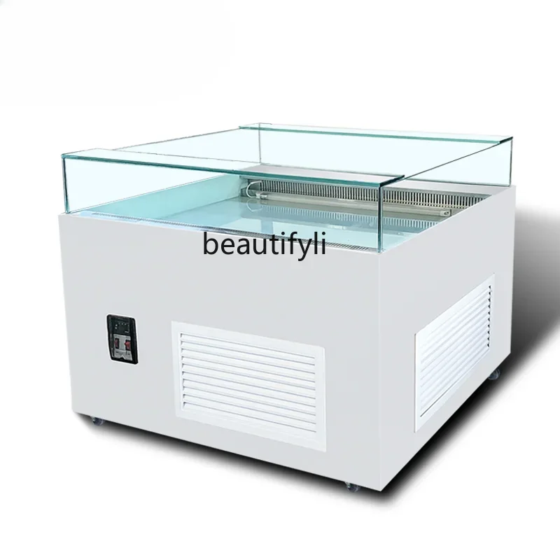 

Xuehong Cake Open Refrigerated Cabinet Dessert Fresh Bread Display Open Sandwich Cabinet