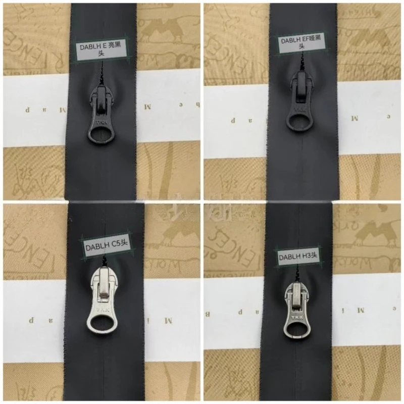 

10pcs/Lot 5# 15 To 30cm YKK Zipper Waterproof Black O-shape No-end CFUA2 Ski Clothing Bag Outdoor Suitcase Repair Accessory