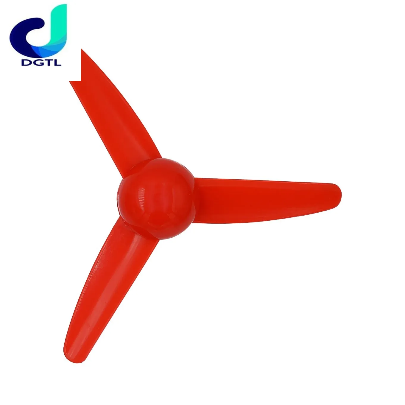 Three Leaf Paddle Model Making Technology, Air Paddle Power Acessórios, 2mm Hole, 80mm, Color