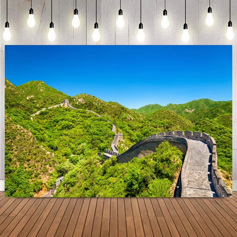 الكلاسيكية الصينية المناظر الطبيعية التصوير خلفية جدار عظيم البحيرة الغربية السياحية بقعة السفر صورة ديكور المنزل صورة خلفية #3