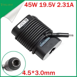 Laptop Adapter 4.5*3.0mm 19.5V 2.31A 45W Charger for Dell LA45NM131 DA45NM131 XPS 11 12 13 9350 Inspiron 11/13/14/15 7579 L322X