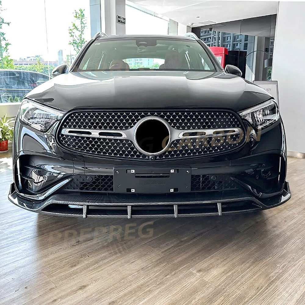 

Front Bumper Lip Spoiler Rear Bumper Air Vent Trims Fender Decoration Accessory For Benz GLC Class X254 GLC 260 300 Sport 2023+