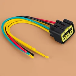 Regulator Rectifier Female Plug Wiring Harness Cable Connector Motorcycle Fit for Kawasaki Mule 4000 4010 Trans KAF620