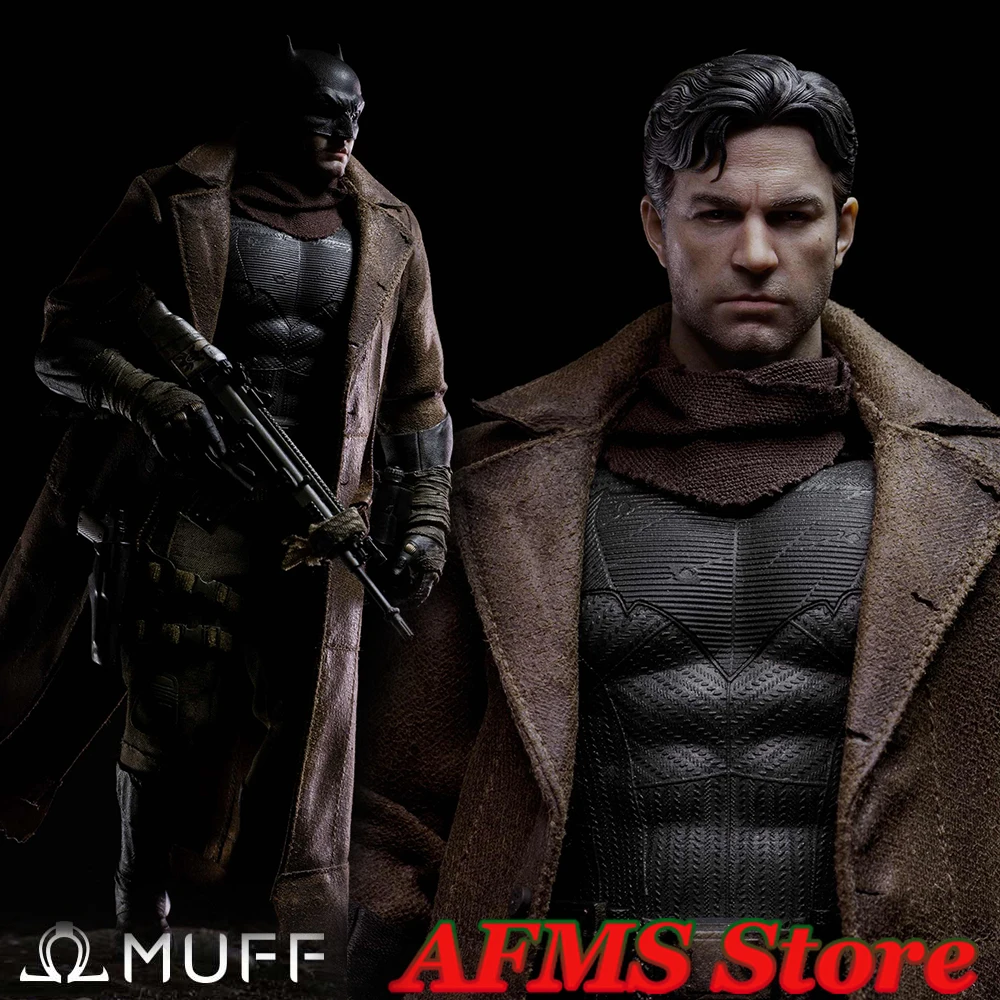 

Muff Toys 1/12 Scale Collectible Figure Ben Affleck Desert Batman Hero Full Set 6Inch Men Soldier Action Figure Body Doll