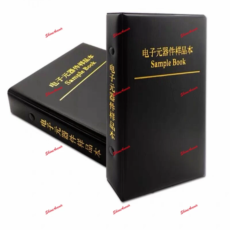 01005 SMD High Frequency RF Stacked Electronics 01005 Packaging 20 Types of Electronics 0.3NH-27NH Common Electronic Sample Book