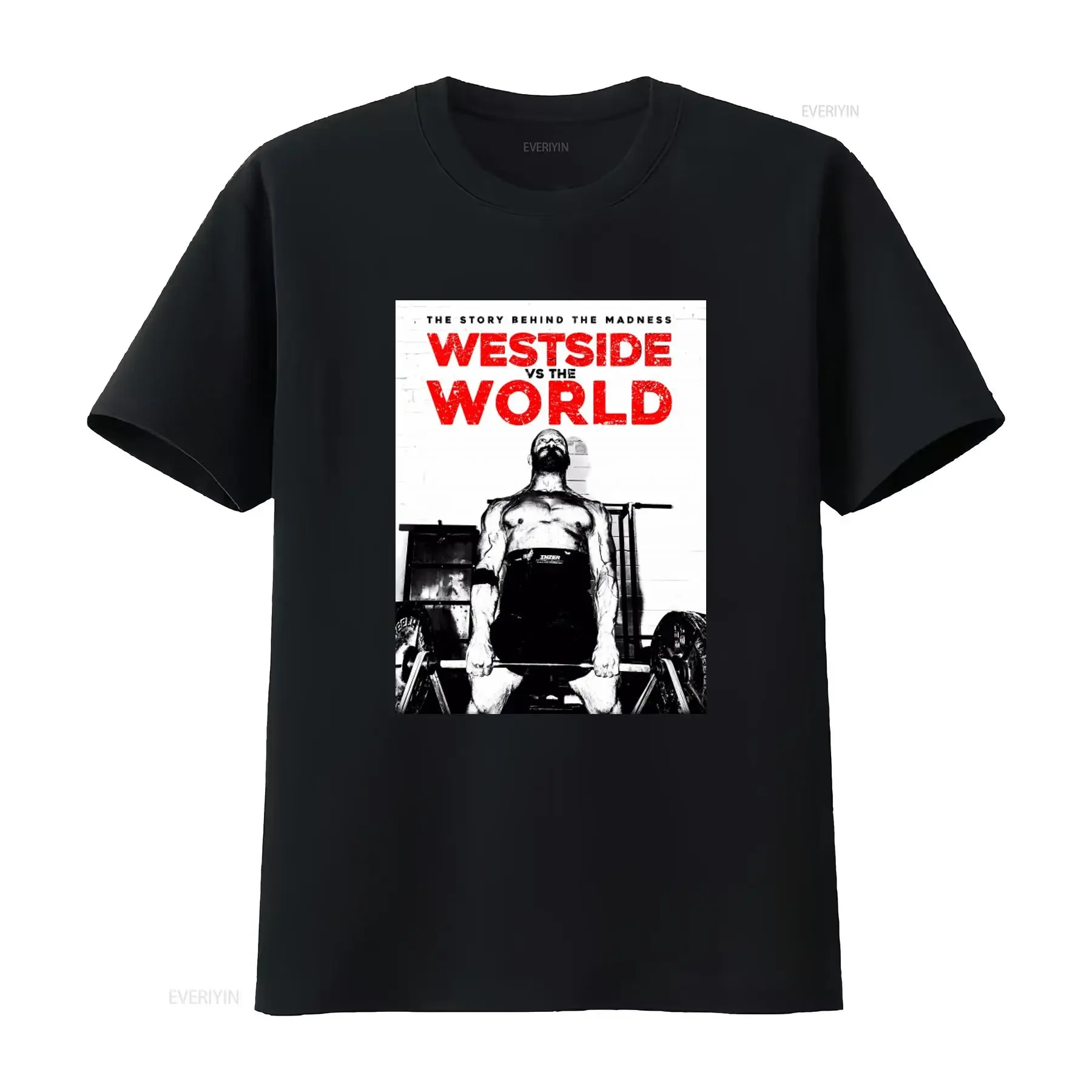 Westside Vs The World T Shirt Barbell Louie Simmons Powerlifting Workout Gym Fitness Men's vintage Washed Soft Stylish