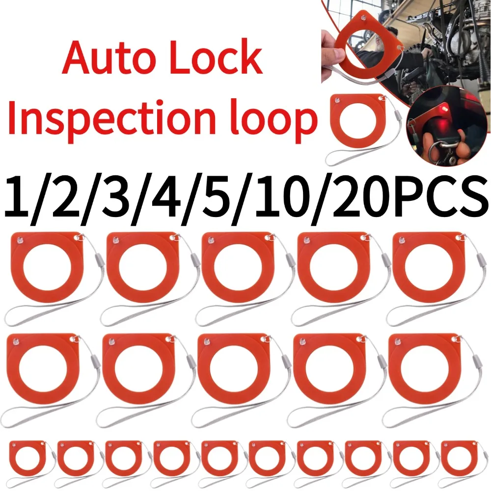 

20PCSAuto Lock Inspection Loop Tester Car Anti-Theft Induction Coil Detector Key Chip Immobilizer Test Tool for Locksmith Repair