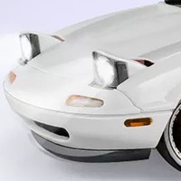 LDRC 1/18 Radio Control Drift Car Model On Road Vehicles Linear Speed LED Flip Light Battery Motor USB Charge MX5 Toy for Kids