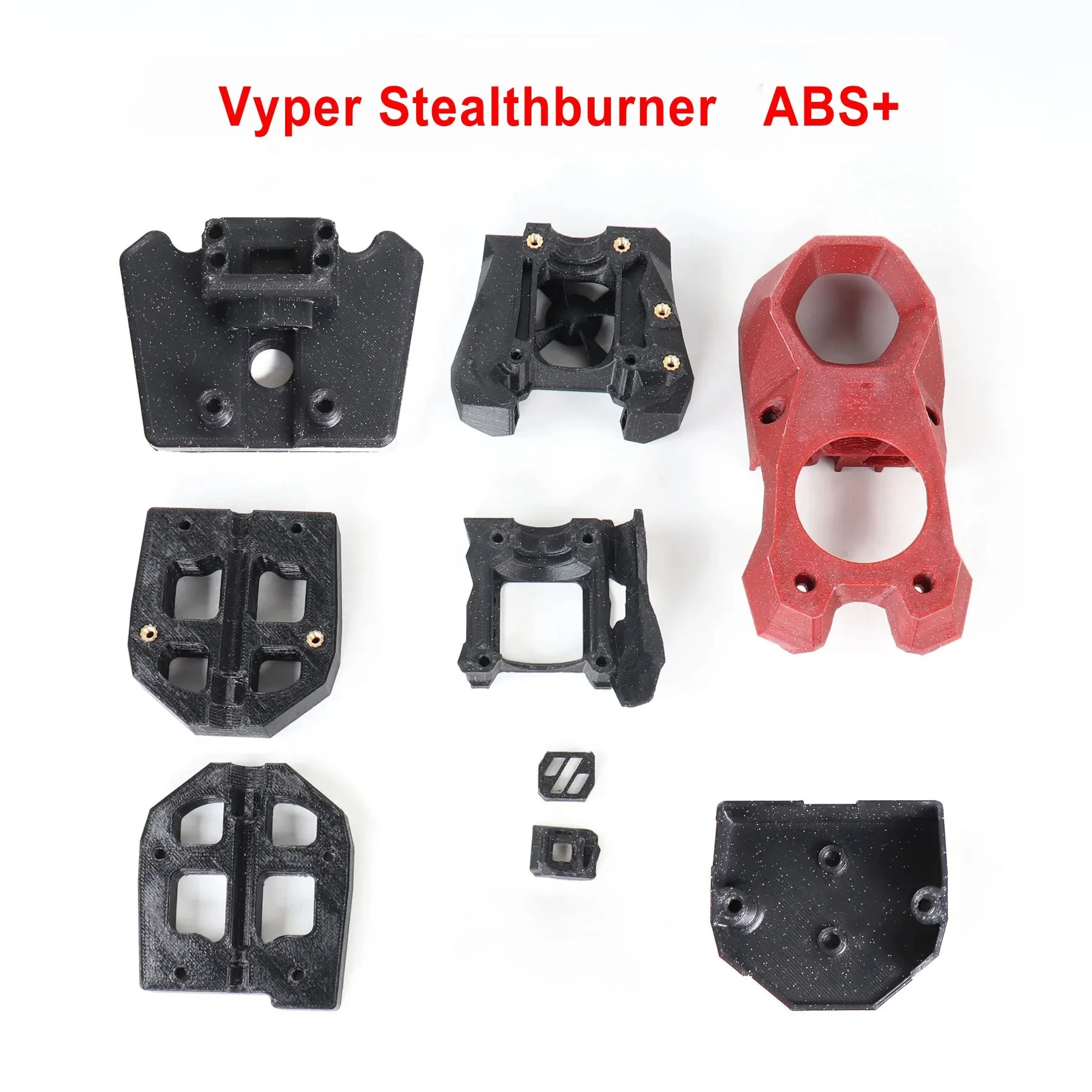 Blurolls StealthBurner Mod Printed Full Kit Toolhead for Anycubic Vyper SB Modification ABS+ Printed PCB Designed by CRYDTEAM