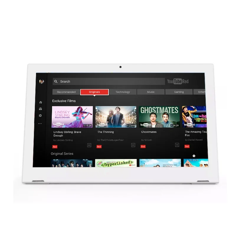 15.6 Inch Android Tablet RK3399 Capacitive Touch Android LCD Panel 2GB Ethernet for Business Digital Signage Advertising Display