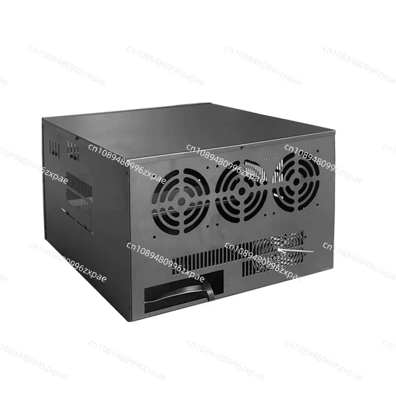 6 8 card chassis 6u server multi graphics dual power standard ATX main board platform