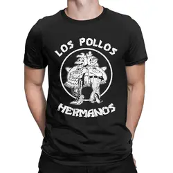 T-shirt graphique à manches courtes pour hommes, col rond, Los Pollos Hermanos, Breaking Bad, Better Call Saul, Y-Ropa Mujer